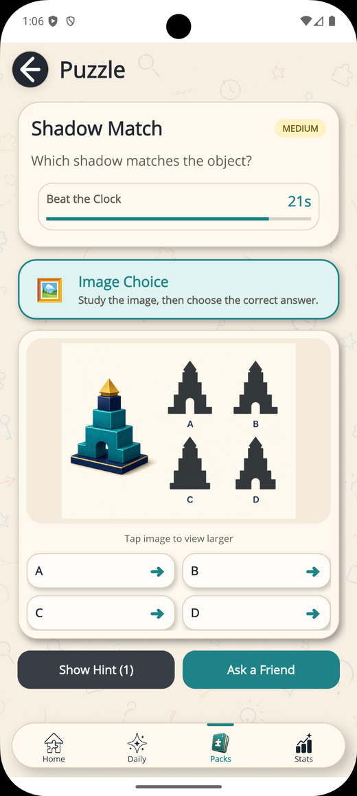 PuzzleIQ image choice puzzle